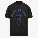 Smoke Grey Retro Graphic Tee