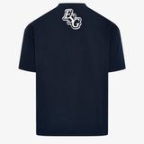 Midnight Navy Retro Graphic Tee