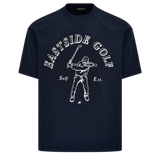 Midnight Navy Retro Graphic Tee