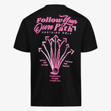 Black Follow Your Own Path Tee