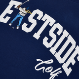 Navy Eastside A Swingman Crewneck