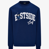 Navy Eastside A Swingman Crewneck