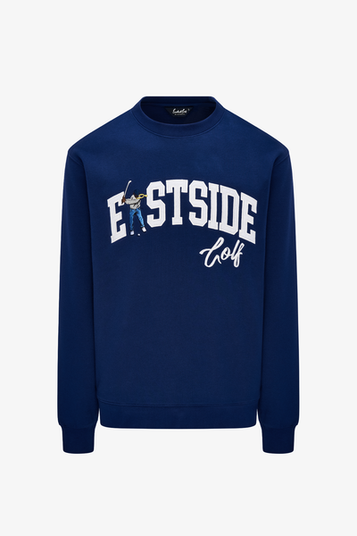 Navy Eastside A Swingman Crewneck