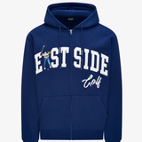 Navy Eastside A Full Zip Hoodie