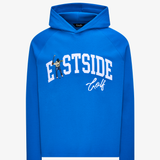 Royal Blue Eastside A Brushed Back Pique Hoodie