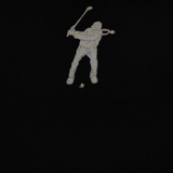 Black Fairway Knit Crew