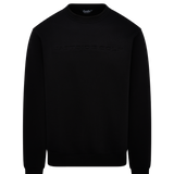 Black Fairway Knit Crew
