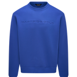 Electric Blue Fairway Knit Crew
