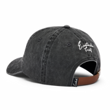 Black Swingman Dad Cap - Stone Wash