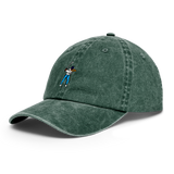 Prime Green Swingman Dad Cap - Stone Wash
