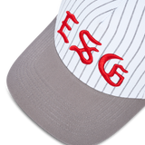 Pinstripe 5 Panel Hat
