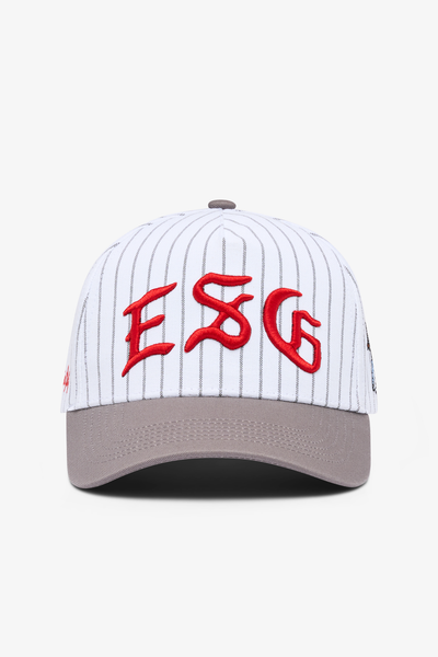 Pinstripe 5 Panel Hat