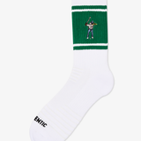 Retro Striped Calf Sock