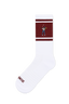 White/Cranberry