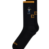 Black ESG E Calf Sock