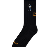 Black ESG E Calf Sock