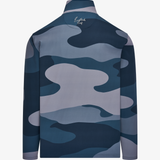 Midnight Navy Signature 1/4 Zip - Camo Print