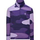 Wild Grape Signature 1/4 Zip - Camo