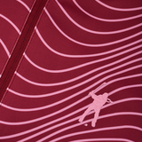 Cranberry Signature 1/4 Zip - Wave Print