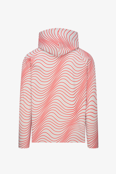 Pumice/Lava Siganture Hoodie - Wave Stripe