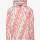 Pumice/Lava Siganture Hoodie - Wave Stripe
