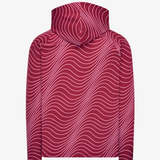 Cranberry Signature Hoodie - Wave Print
