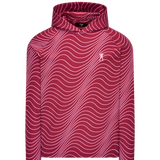 Cranberry Signature Hoodie - Wave Print
