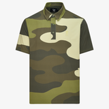 Surplus Green Signature Polos - Camo Print