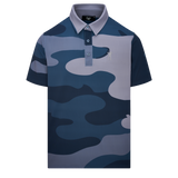Midnight Navy Signature Polo - Camo Print