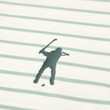 Jetstream/Sage Signature Polo - Top Stripe