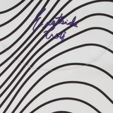 Light Grey/Black Signature 1/4 Zip - Wave Print