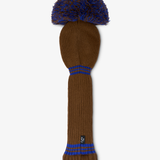 Coco/Electric Blue Pom Pom Knit Headcover