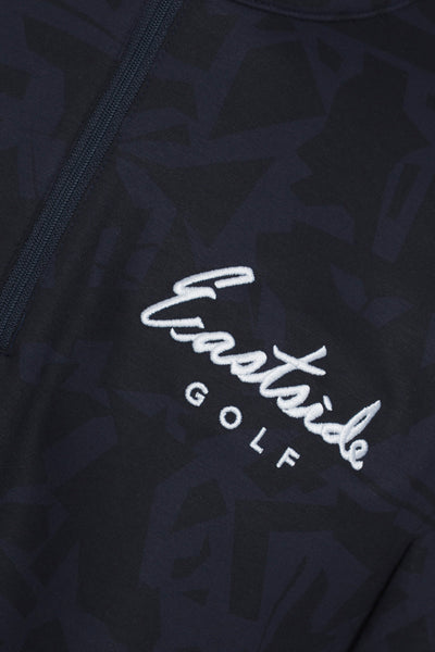 Club 1/4 Zip - Shatter Print