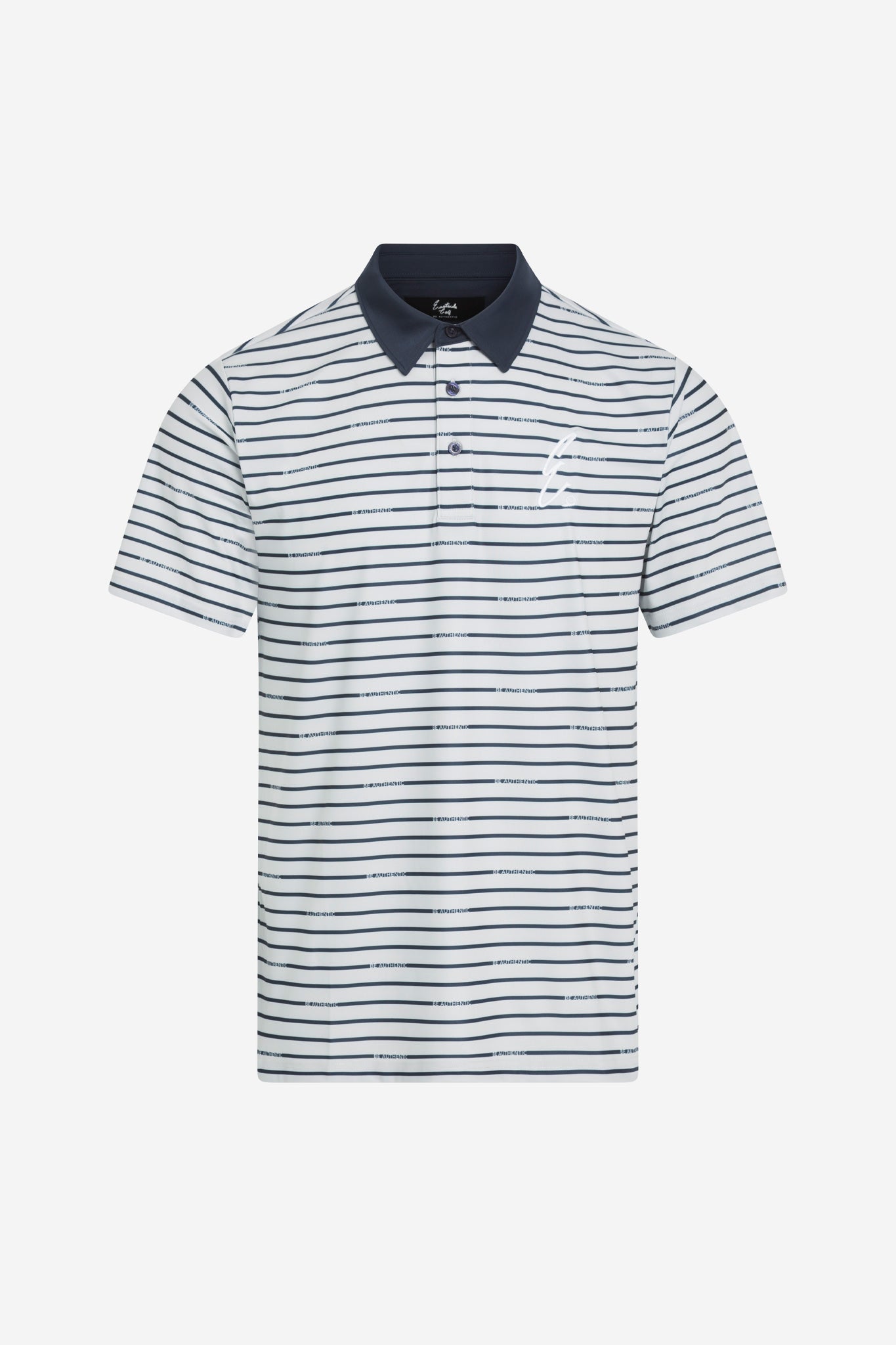 Signature Polo - Script Stripe Print – Eastside Golf