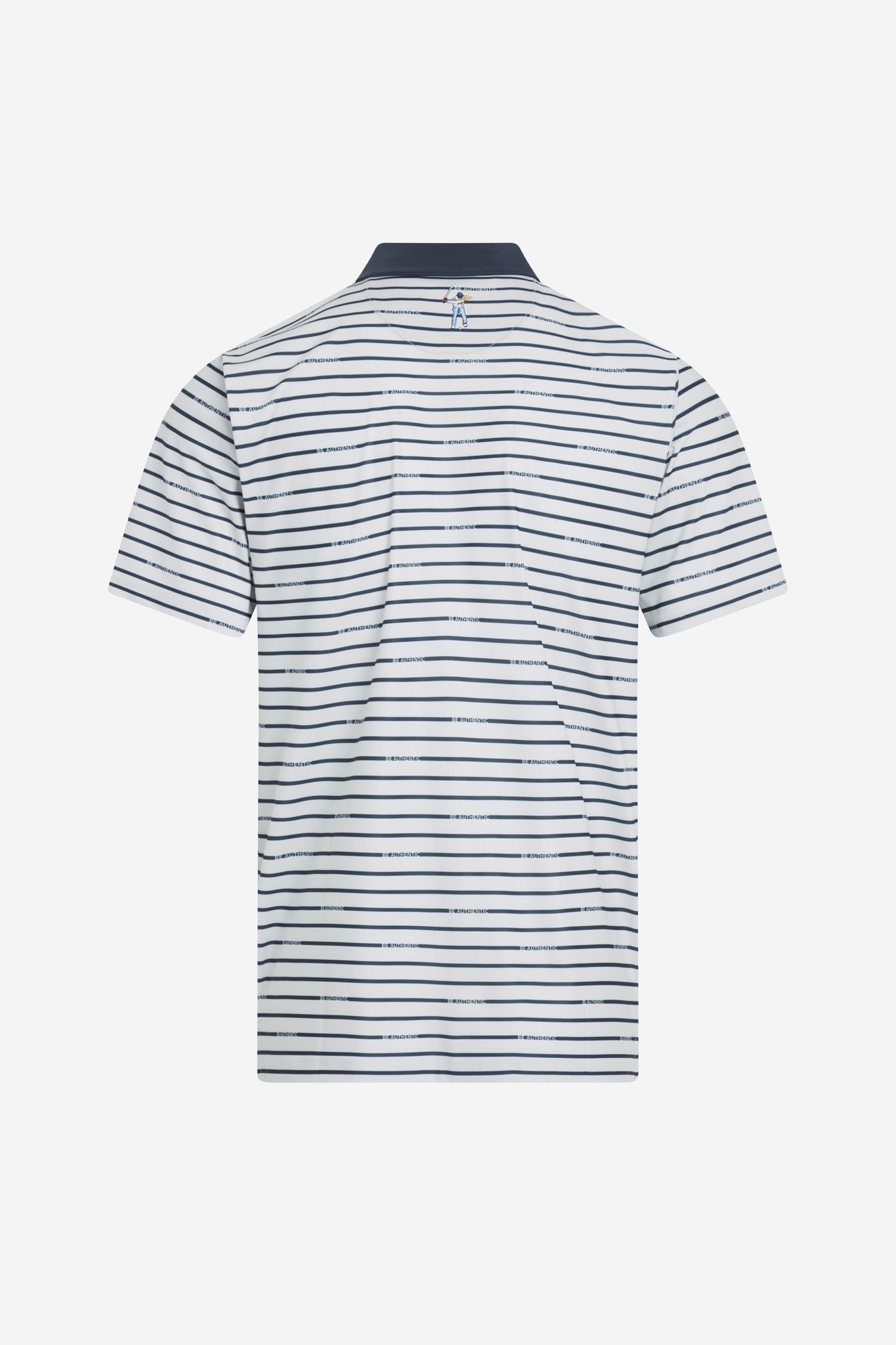 Signature Polo - Script Stripe Print – Eastside Golf
