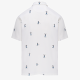 Snap Placket Polo v2 - Progression Print