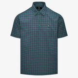Snap Placket Polo v2 - Argyle Print