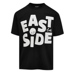 Black Print Eastside Golf Mens From The Heart Print Tee Shirt