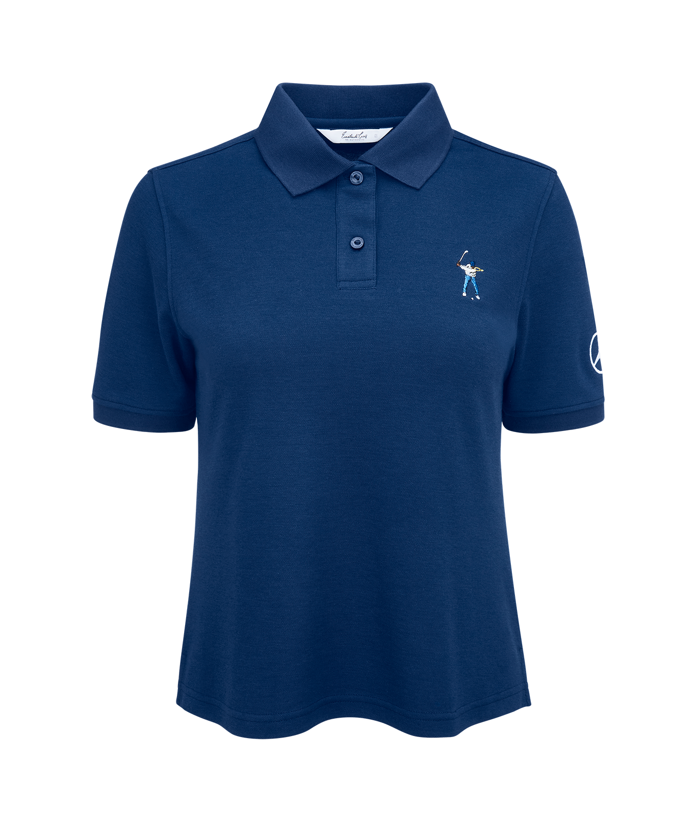 Navy Pique Polo