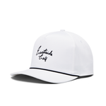 Eastside Golf Vintage Script Rope Hat White