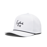 Eastside Golf Vintage Script Rope Hat White