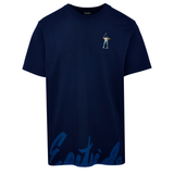 True Navy Eastside Golf Mens Script Print Tee Shirt