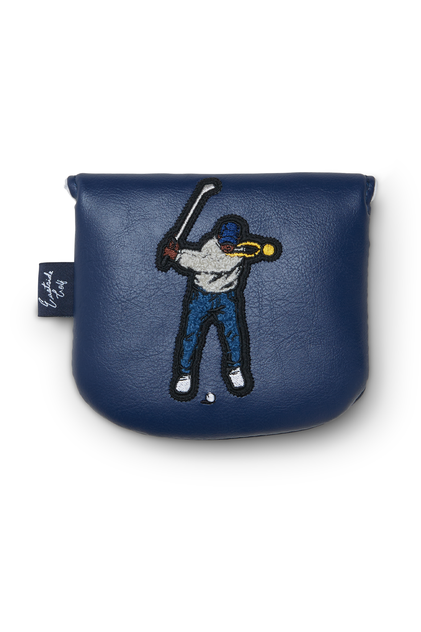 Navy Swingman Mallet Putter Headcover