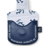 Navy Swingman Mallet Putter Headcover