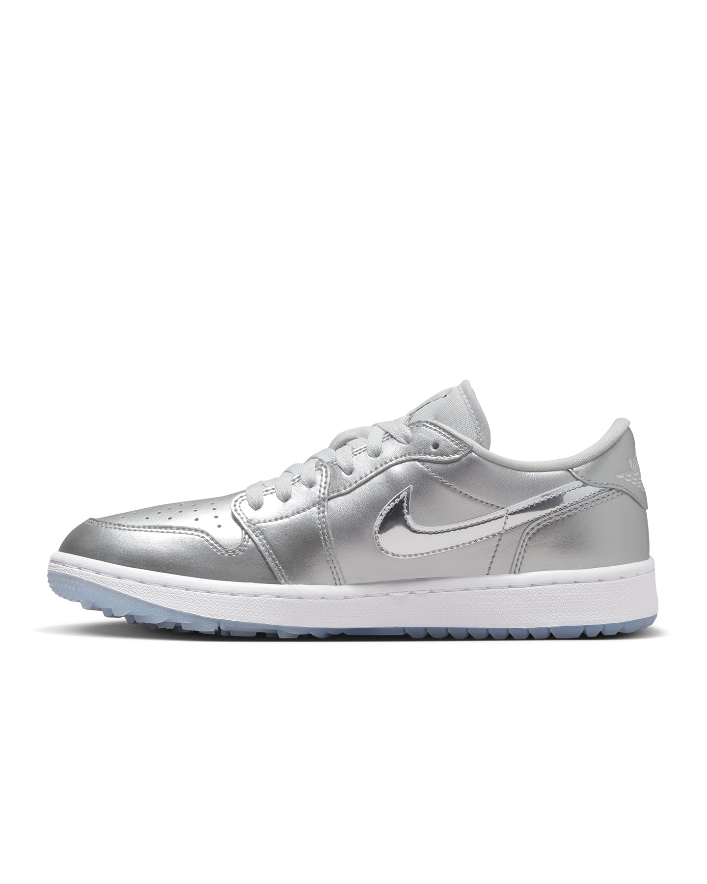 Air Jordan 1 Low Golf Men's "Gift Giving" Metallic Silver
