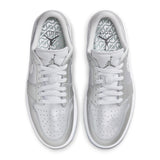 Air Jordan 1 Low Golf Men's "Gift Giving" Metallic Silver