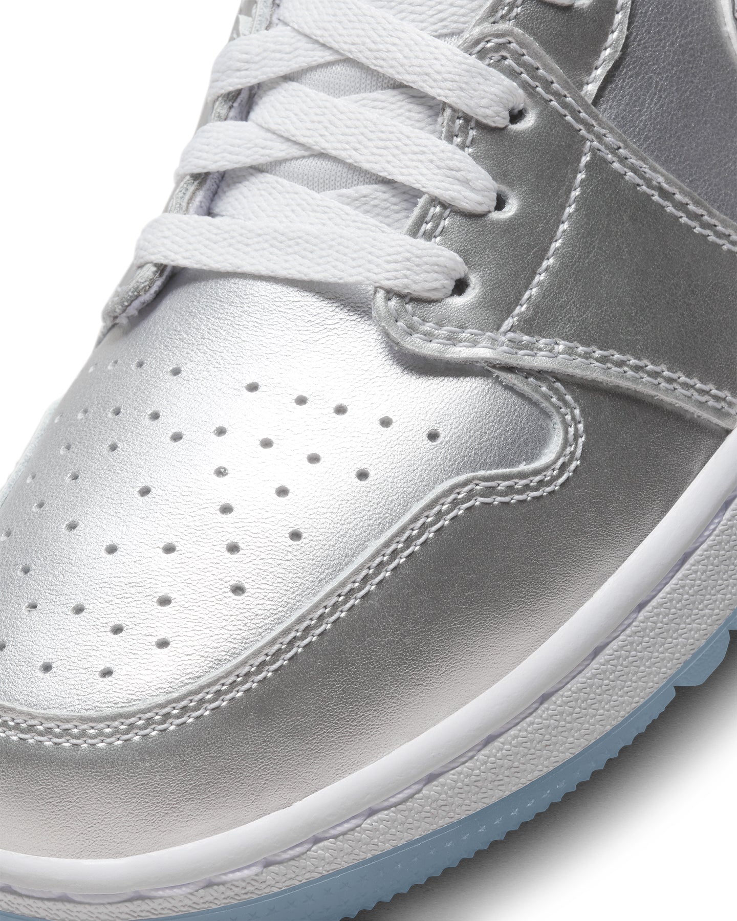 Air Jordan 1 Low Golf Men's "Gift Giving" Metallic Silver
