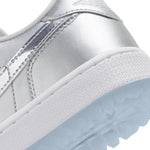 Air Jordan 1 Low Golf Men's "Gift Giving" Metallic Silver