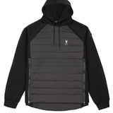 Black Puffer Swingman Suit Hoodie