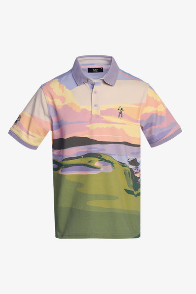 Hole 7 Scenic Pique Polo